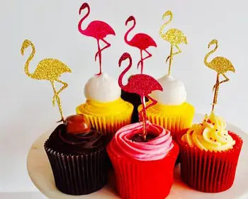 glitter flamingo cupcake toppers tropical wedding birthday party decoration doughnut picks
glitter flamingo cupcake toppers tropical wedding birthday party decoration doughnut picks