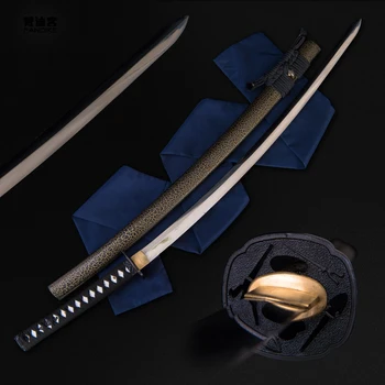 handmade 1060high carbon steel japanese samurai Katana sword full tang sharpened carbon sharp blade white light saya
handmade 1060high carbon steel japanese samurai Katana sword full tang sharpened carbon sharp blade white light saya