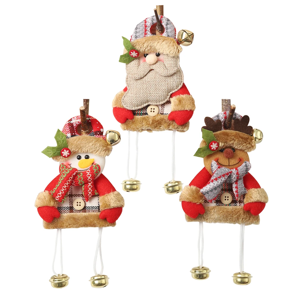 1pc Christmas Santa Claus Snowman Elk Doll Toy Christmas Tree Hanging Ornaments Decoration for New Year Gift Home Xmas Party
1pc Christmas Santa Claus Snowman Elk Doll Toy Christmas Tree Hanging Ornaments Decoration for New Year Gift Home Xmas Party