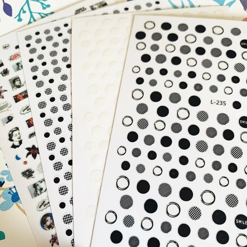 Newest U+SPT217-219-91 Wave point 3d nail art sticker nail decal stamping export japan designs rhinestones decorations
Newest U+SPT217-219-91 Wave point 3d nail art sticker nail decal stamping export japan designs rhinestones decorations