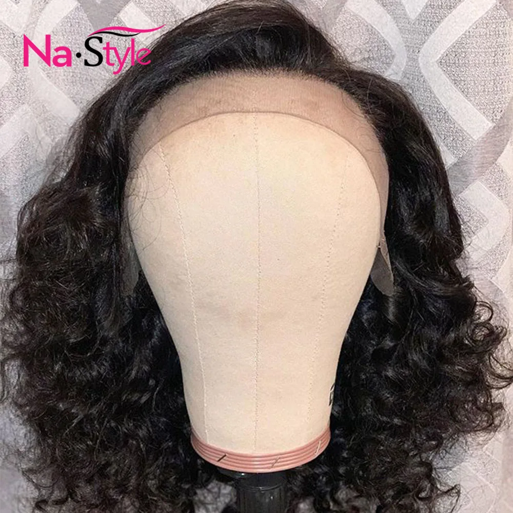 360 Lace Wig Human Hair Ponytail Deep Curly Brazilian Hair Short Curly Bob Wig Natural Color Pre Plucked Lace Front Wig Remy
360 Lace Wig Human Hair Ponytail Deep Curly Brazilian Hair Short Curly Bob Wig Natural Color Pre Plucked Lace Front Wig Remy