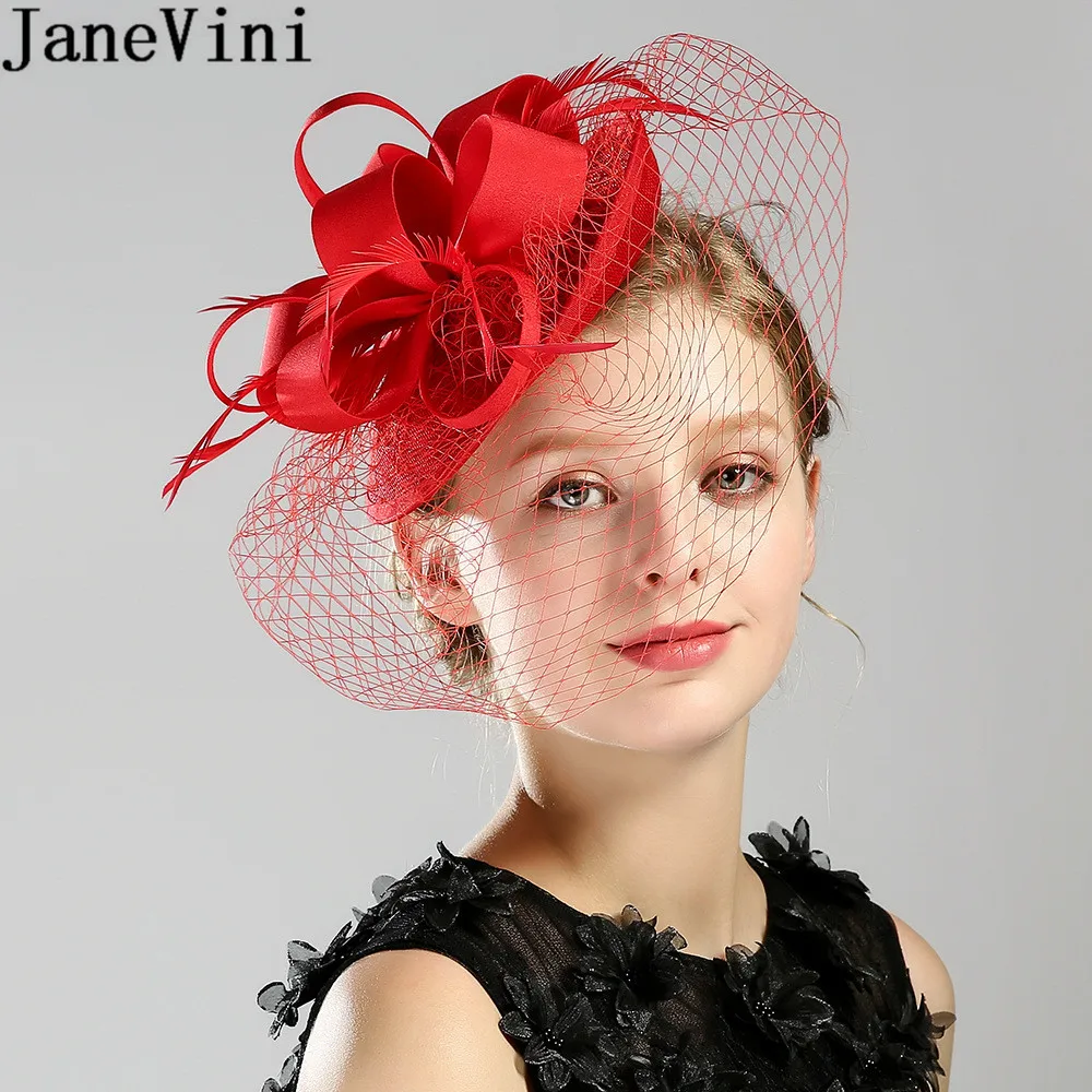 JaneVini Vintage Birdcage Hat Veil White Black Feathers Bridal Fascinator Wedding Hat Headdress Evening Dinner Hair Accessories
JaneVini Vintage Birdcage Hat Veil White Black Feathers Bridal Fascinator Wedding Hat Headdress Evening Dinner Hair Accessories