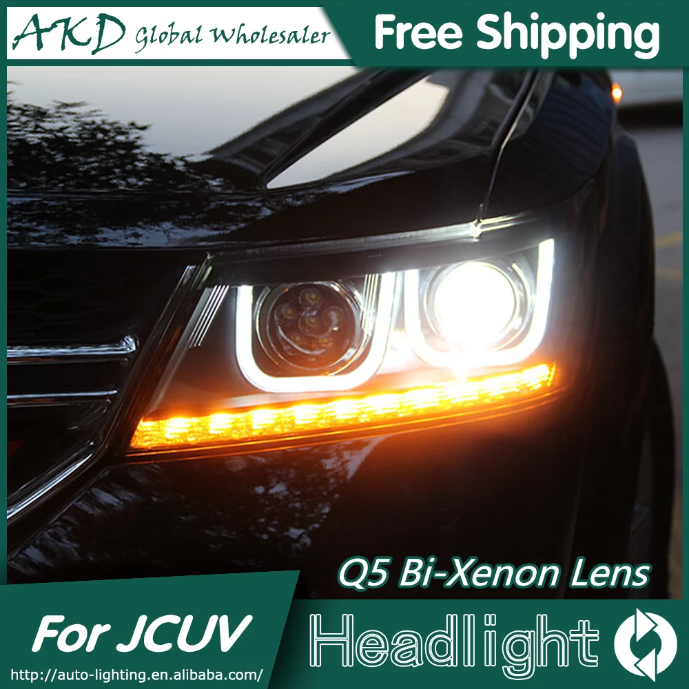 AKD Car Styling for Fiat Freemont Headlights 2012-2015 Dodge JCUV LED Headlight DRL Bi Xenon Lens High Low Beam Parking Fog Lamp
AKD Car Styling for Fiat Freemont Headlights 2012-2015 Dodge JCUV LED Headlight DRL Bi Xenon Lens High Low Beam Parking Fog Lamp