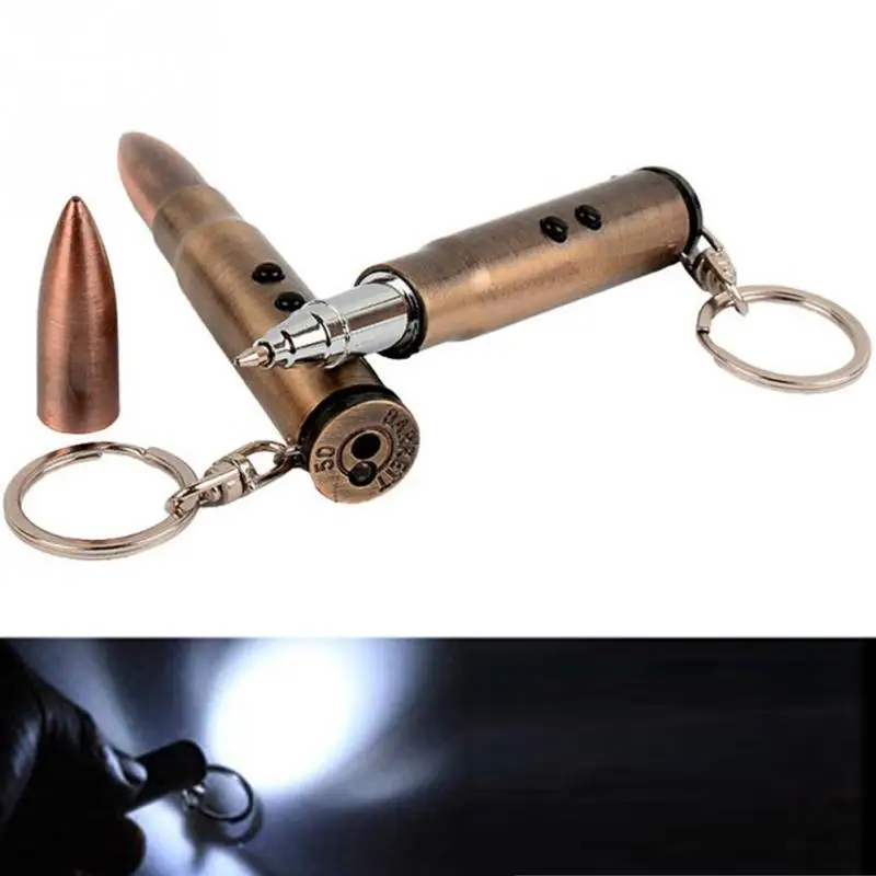 1PC New Durable Hot Mens Outdoor 3 in 1 Laser Pointer LED Flashlight Ball Pen Bullet Style Keychain
1PC New Durable Hot Mens Outdoor 3 in 1 Laser Pointer LED Flashlight Ball Pen Bullet Style Keychain