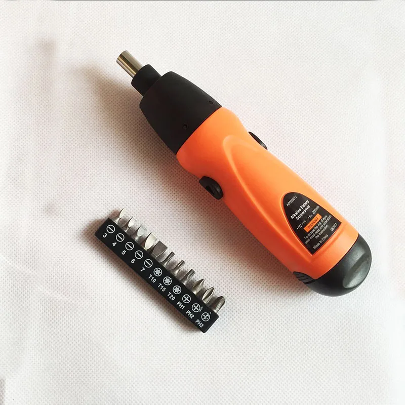 Professional 6V Mini Portable Battery Power Rechargeable Electric Cordless Screwdriver with 11pcs Screwdriver Bit Set DIY Tool
Professional 6V Mini Portable Battery Power Rechargeable Electric Cordless Screwdriver with 11pcs Screwdriver Bit Set DIY Tool