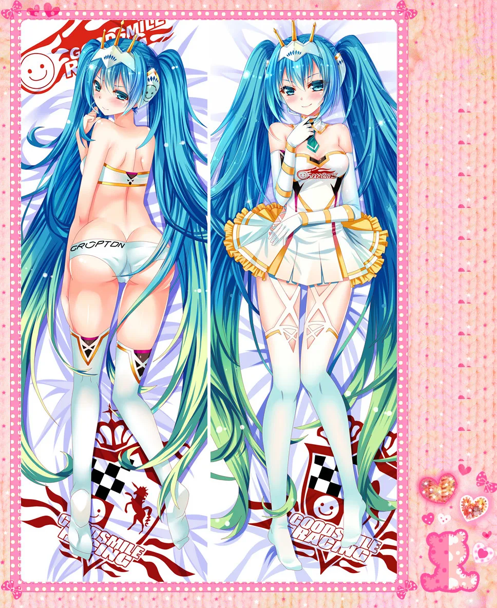 Anime Cartoon hatsune miku Double Bolster Hugging Pillow Case Cover Pillowcase Peach Skin 2 Way / WT No.57010
Anime Cartoon hatsune miku Double Bolster Hugging Pillow Case Cover Pillowcase Peach Skin 2 Way / WT No.57010