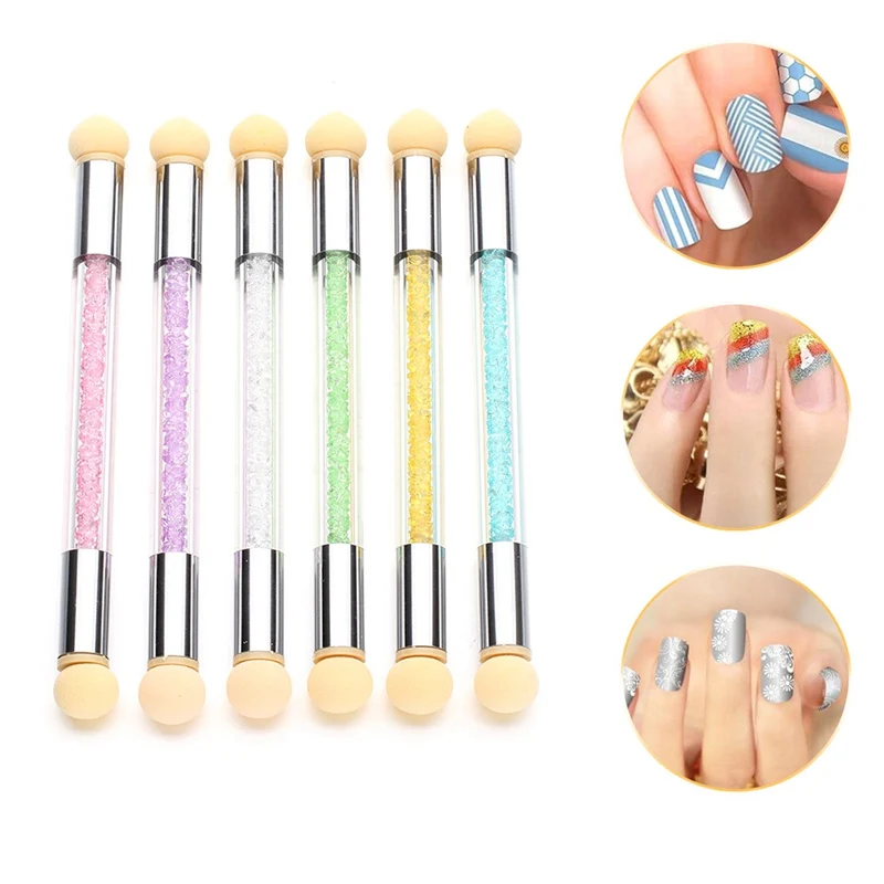 1Set Glitter Powder Picking Dotting Gradient Pen Brush + 6 Sponge Blooming Nail Pen UV Led Nail Polish Nail Polish Manicure Tool
1Set Glitter Powder Picking Dotting Gradient Pen Brush + 6 Sponge Blooming Nail Pen UV Led Nail Polish Nail Polish Manicure Tool