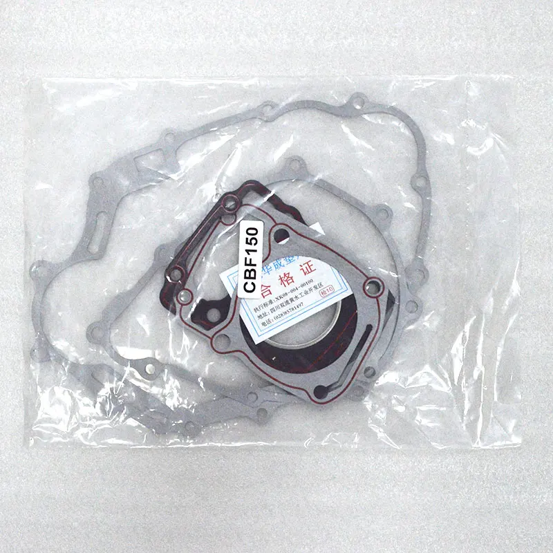 Motorcycle Complete Full Gasket Set For Honda SDH150GY CBF150 XR150 CBF XR150 150 Engine Spare Parts
Motorcycle Complete Full Gasket Set For Honda SDH150GY CBF150 XR150 CBF XR150 150 Engine Spare Parts