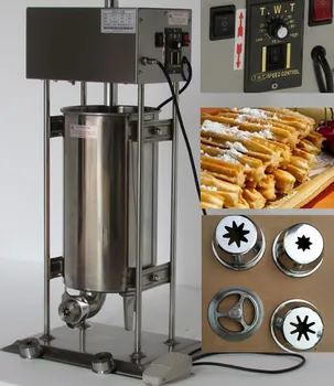 Commercial 25L Electric churros machine Automatic chorro maker Spanish fritters making machine sausage Stuffer Filler machine
Commercial 25L Electric churros machine Automatic chorro maker Spanish fritters making machine sausage Stuffer Filler machine