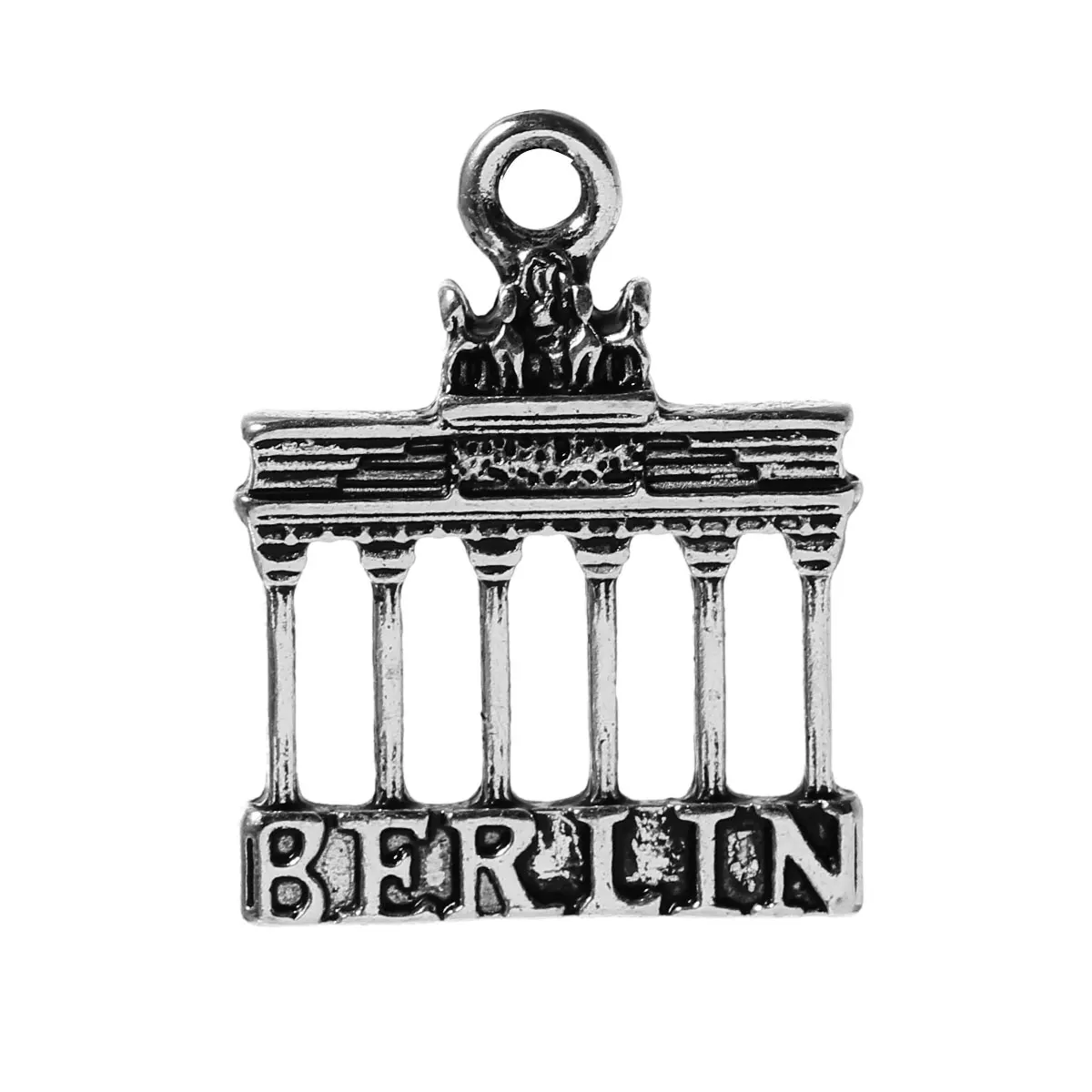 DoreenBeads Zinc Based Alloy Charms Pendants Brandenburg Gate Antique Silver Message"BERLIN"Carved 23mm x 18mm ,10 PCs 2016 new
DoreenBeads Zinc Based Alloy Charms Pendants Brandenburg Gate Antique Silver Message"BERLIN"Carved 23mm x 18mm ,10 PCs 2016 new