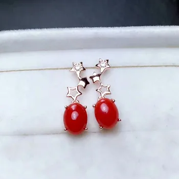 shilovem 925 sterling silver Natural red coral drop earrings fine Jewelry wedding trendy plant gift new me0608023agsh
shilovem 925 sterling silver Natural red coral drop earrings fine Jewelry wedding trendy plant gift new me0608023agsh