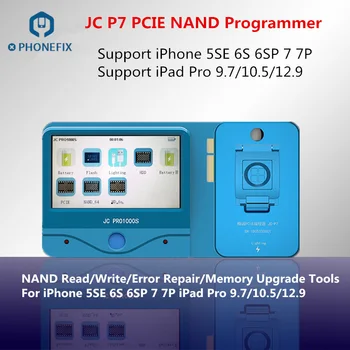 JC Pro1000S JC P7 PCIE NAND Programmer SN Read Write Repair Tool For iPhone 7 7P 6S 6SP iPad pro Memory Upgrade
JC Pro1000S JC P7 PCIE NAND Programmer SN Read Write Repair Tool For iPhone 7 7P 6S 6SP iPad pro Memory Upgrade