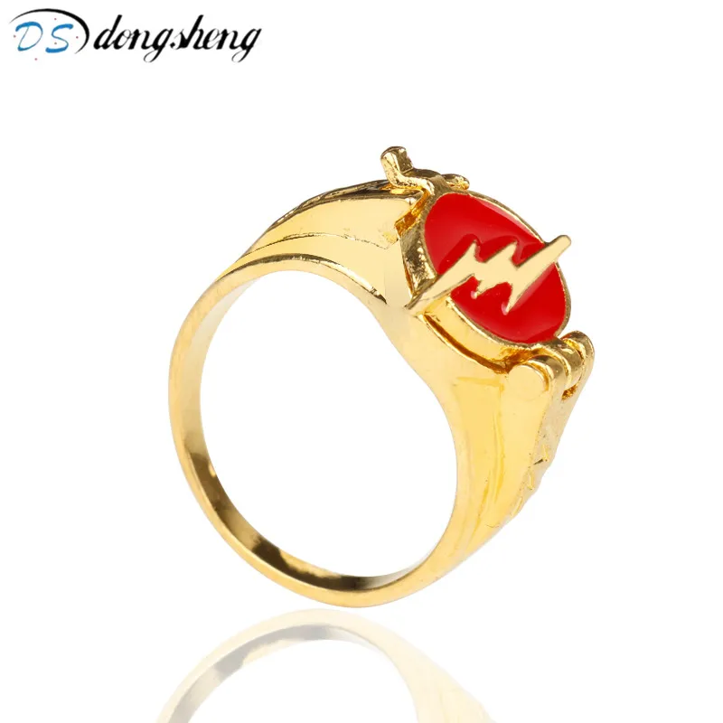 dongsheng DC Comic Marvel Superheroes Red Gold The Flash Flashman Rings for Women Men Lighting Finger Ring Party Cosplay Ring-25
dongsheng DC Comic Marvel Superheroes Red Gold The Flash Flashman Rings for Women Men Lighting Finger Ring Party Cosplay Ring-25
