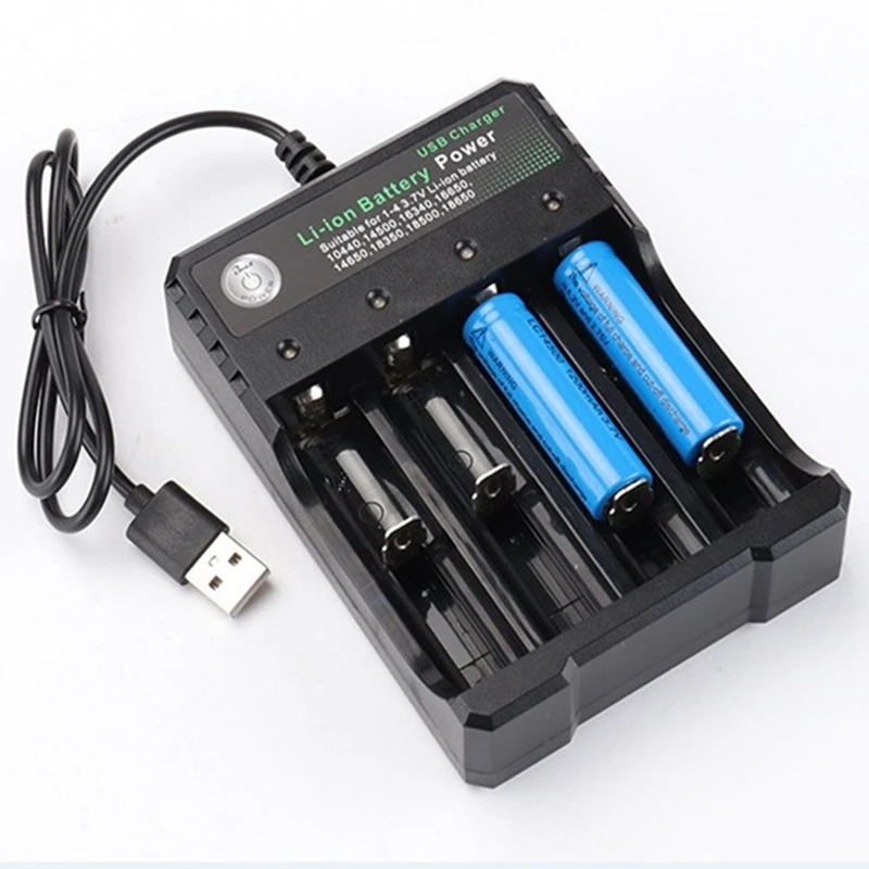3.7V 18650 Charger Li-ion battery USB independent charging portable electronic cigarette 18350 16340 14500 battery charging
3.7V 18650 Charger Li-ion battery USB independent charging portable electronic cigarette 18350 16340 14500 battery charging