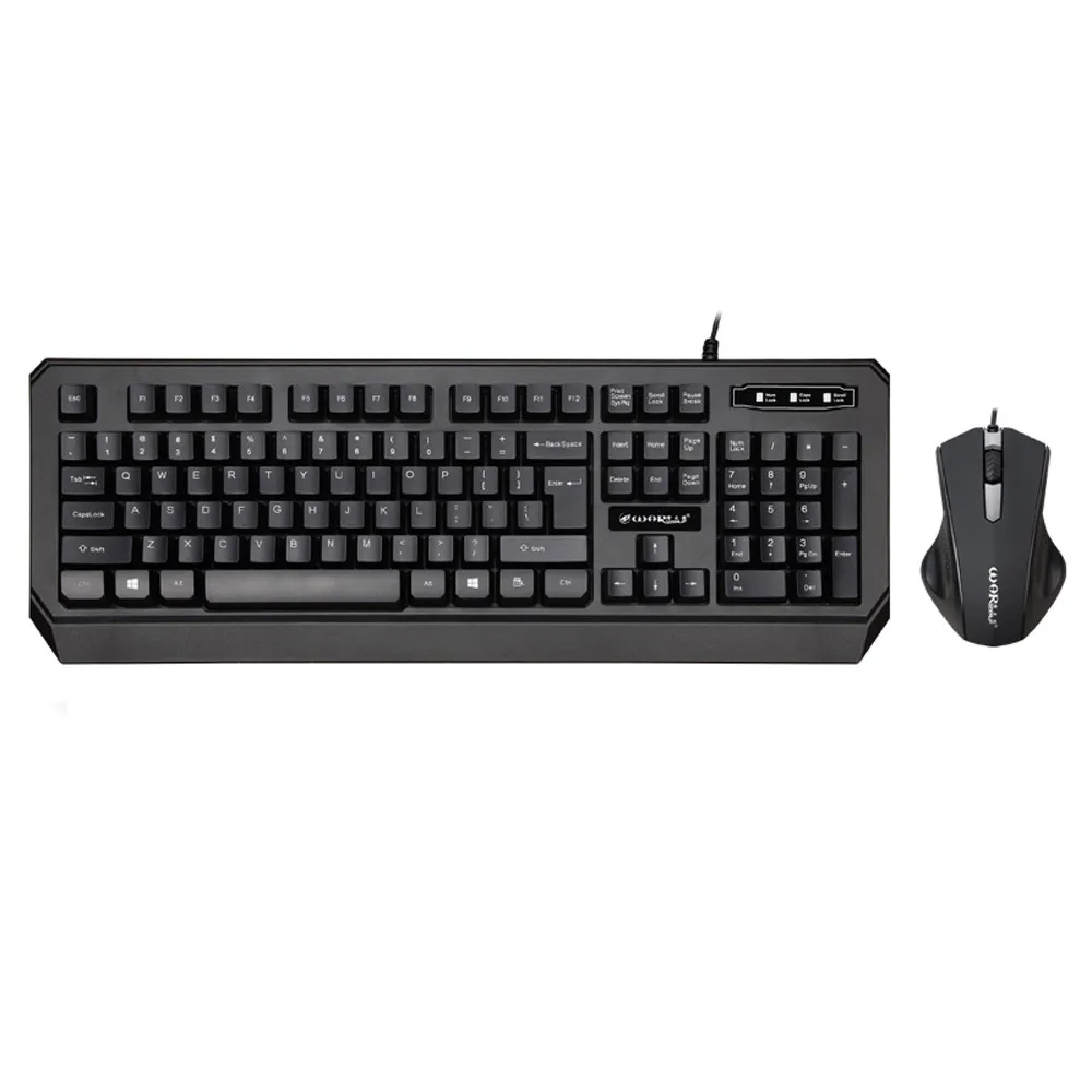 USPS Smart Device Consumer USB Wired Waterproof Gaming Keyboard And Mouse Combo Kit Set For PC Laptop #921
USPS Smart Device Consumer USB Wired Waterproof Gaming Keyboard And Mouse Combo Kit Set For PC Laptop #921