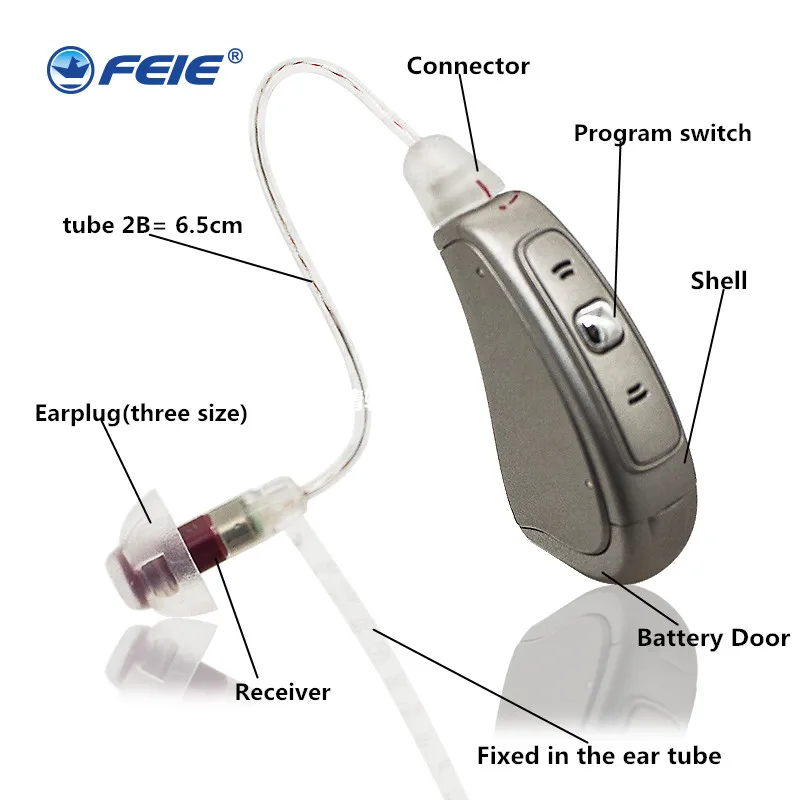 Hearing Aid for Deafness MY-19 Programmable Noise Reduction Mini Amplifier with Programming cable wire fitting Free Shipping
Hearing Aid for Deafness MY-19 Programmable Noise Reduction Mini Amplifier with Programming cable wire fitting Free Shipping