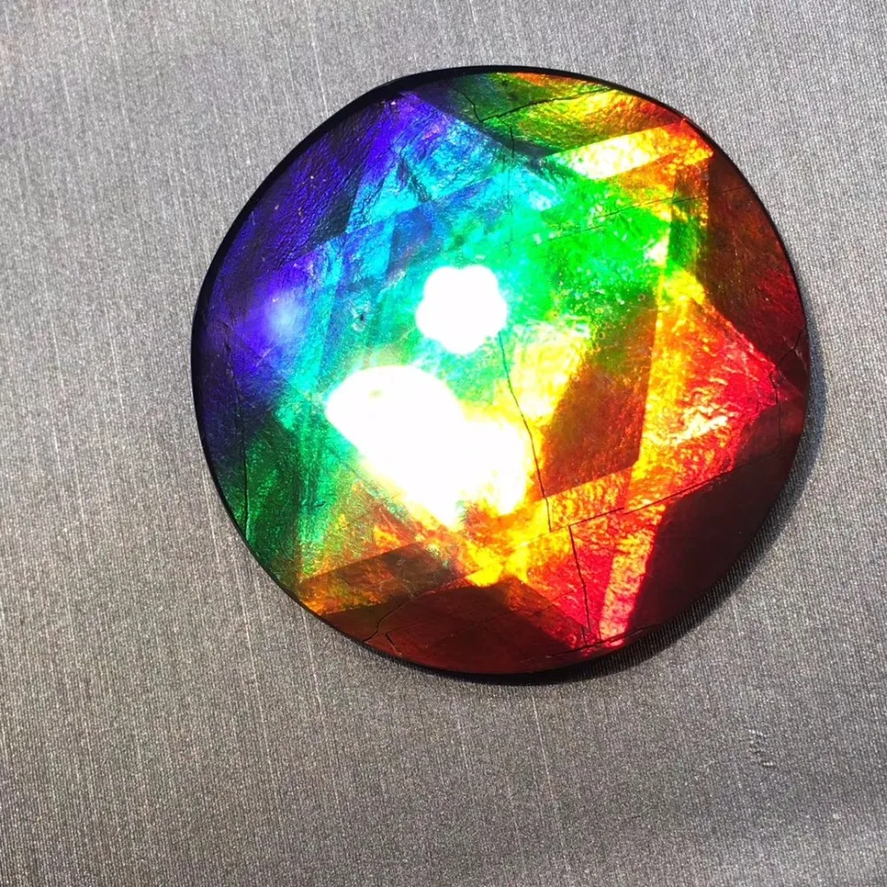 CQT Certificated 30mm Natural Colorful Ammonite Gemstones Loose Stones Loose Gems
CQT Certificated 30mm Natural Colorful Ammonite Gemstones Loose Stones Loose Gems