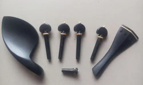 1sets violin ebony fittings 4/4(Chin rest, Tailpiece, four pegs and the endpin )
1sets violin ebony fittings 4/4(Chin rest, Tailpiece, four pegs and the endpin )