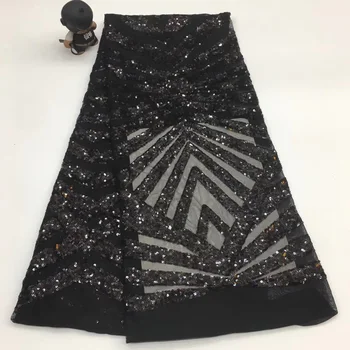 (5yards/pc) High quality black color African sequins net lace fabric embroidered French lace fabric for party dress FSQX28
(5yards/pc) High quality black color African sequins net lace fabric embroidered French lace fabric for party dress FSQX28