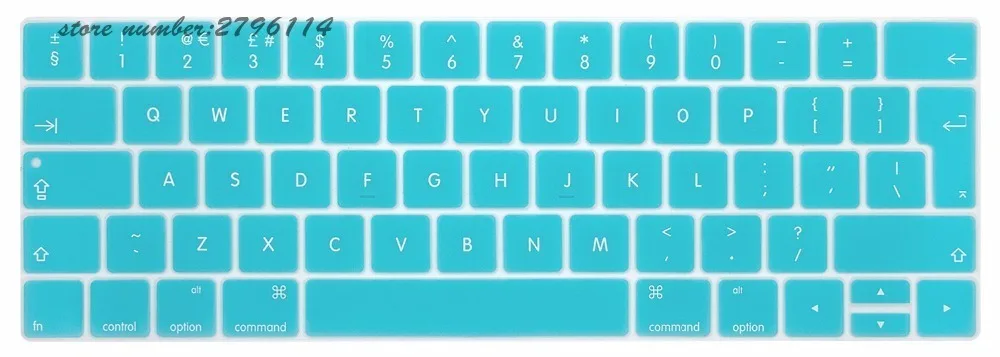 Silicone EU Euro Version English layout Keyboard Cover for 2016 New MacBook Pro 13" 15" Retina with Touch Bar and ID A1706 A1707
Silicone EU Euro Version English layout Keyboard Cover for 2016 New MacBook Pro 13" 15" Retina with Touch Bar and ID A1706 A1707