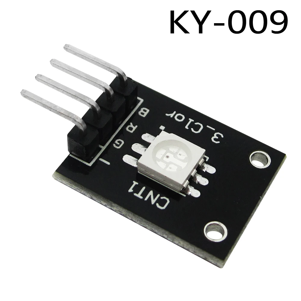10 шт. Новый RGB 3 цвета полноцветный светодиодный SMD модуль AVR PIC KY-009 | Компьютеры и