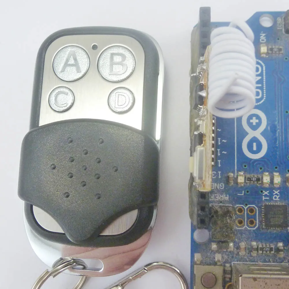 433Mhz UNO Wireless Decoding Kit 5V RF Remote Control + EV1527 Keyfob for Arduino Mega2560 DUE
433Mhz UNO Wireless Decoding Kit 5V RF Remote Control + EV1527 Keyfob for Arduino Mega2560 DUE
