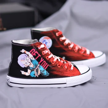 High-Q Unisex Anime Cos Dragon Ball Son Goku Kakarotto High Casual plimsolls canvas shoes rope soled shoes 
High-Q Unisex Anime Cos Dragon Ball Son Goku Kakarotto High Casual plimsolls canvas shoes rope soled shoes