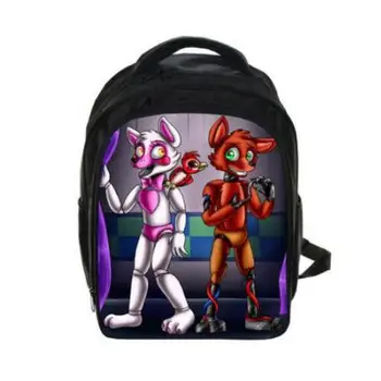 13 inch Kids Five Nights At Freddys Backpacks Anime FNAF Backpack Boys Girls School Bags Children Book Bag Daily Backpack Gift
13 inch Kids Five Nights At Freddys Backpacks Anime FNAF Backpack Boys Girls School Bags Children Book Bag Daily Backpack Gift