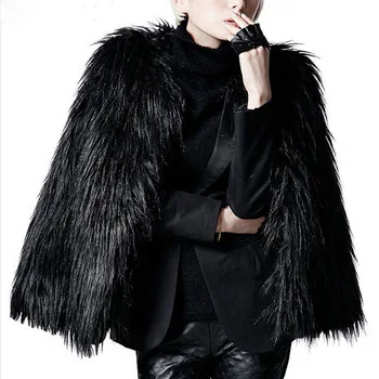 S/6XL Womens Imitation Fake Fur Short Jackets Long Sleeves Large Size Casual Man-Made Fur Tops Multi-Color Faux Fur Tops D452
S/6XL Womens Imitation Fake Fur Short Jackets Long Sleeves Large Size Casual Man-Made Fur Tops Multi-Color Faux Fur Tops D452