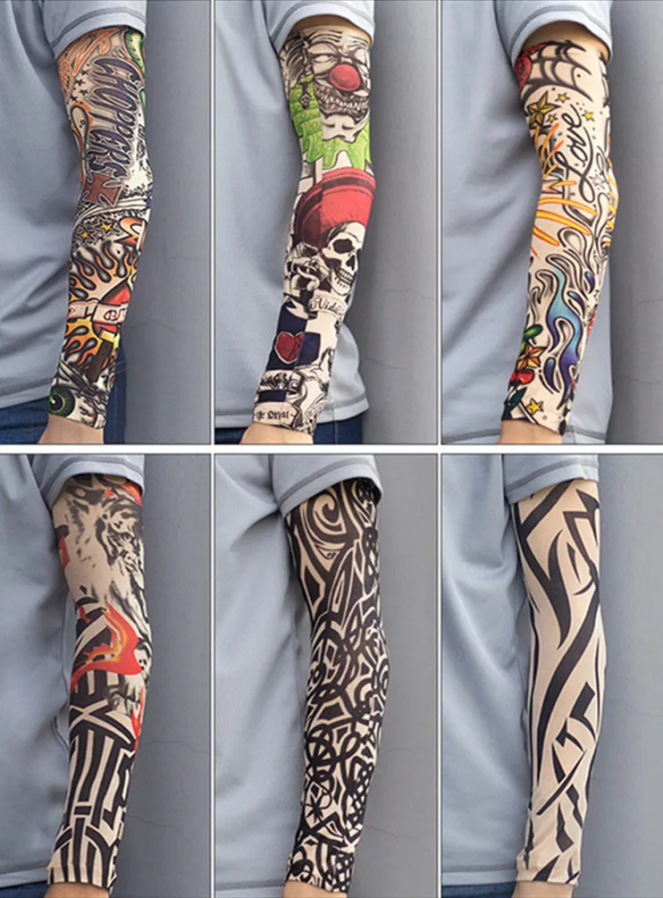 New Fashion Tattoo Sleeves Arm Warmer Unisex UV Protection Anti-Sunshine Outdoor Tattoo Arm Sleeve Cycling Nylon Sports Sleeves
New Fashion Tattoo Sleeves Arm Warmer Unisex UV Protection Anti-Sunshine Outdoor Tattoo Arm Sleeve Cycling Nylon Sports Sleeves
