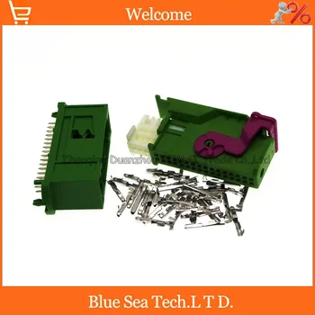 Green 32 Pin male&female Instrument plug,B5 plug,Auto Oil to gas modified computer PC connector for Tyco for VW Audi BMW etc.
Green 32 Pin male&female Instrument plug,B5 plug,Auto Oil to gas modified computer PC connector for Tyco for VW Audi BMW etc.