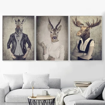 Fashion Deer Zebra Cow Abstract Wall Art Canvas Painting Nordic Posters And Print Animal Wall Pictures For Living Room Decor
Fashion Deer Zebra Cow Abstract Wall Art Canvas Painting Nordic Posters And Print Animal Wall Pictures For Living Room Decor
