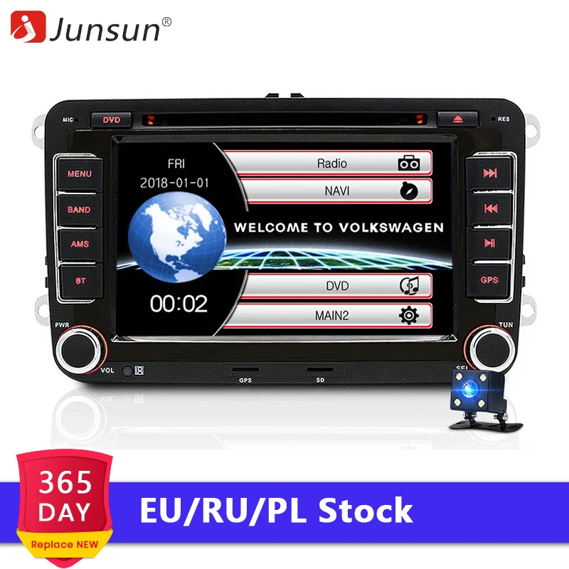 Junsun 2 din Car Radio Multimedia Player GPS for Volkswagen VW golf passat b6 Touran polo sedan Tiguan jetta Android DVD
Junsun 2 din Car Radio Multimedia Player GPS for Volkswagen VW golf passat b6 Touran polo sedan Tiguan jetta Android DVD