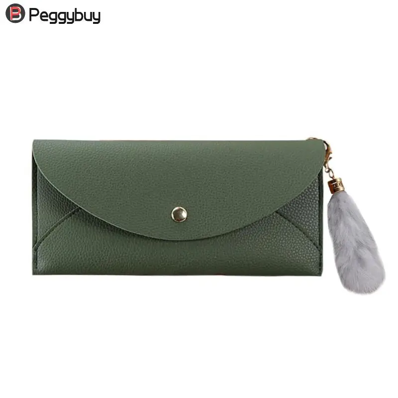 PU Leather Women Wallets Classic Fashion Pure Color Tassels Long Wallets Girls Clutch Bifold Coin Holder Hasp Purse
PU Leather Women Wallets Classic Fashion Pure Color Tassels Long Wallets Girls Clutch Bifold Coin Holder Hasp Purse