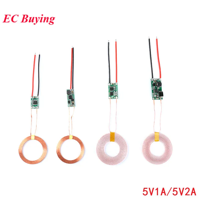 5v 1A/5V 2A Wireless Charger Module Large Current Wireless Power Supply Module Transmitter Receiver Charging Coil Module DIY
5v 1A/5V 2A Wireless Charger Module Large Current Wireless Power Supply Module Transmitter Receiver Charging Coil Module DIY
