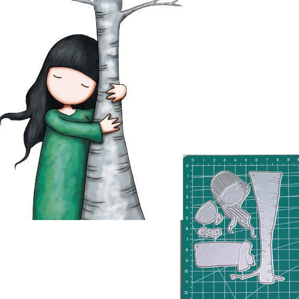 Holding trees new 2019metal cutting dies doll girls for scrapbooking and making paper for cards
Holding trees new 2019metal cutting dies doll girls for scrapbooking and making paper for cards