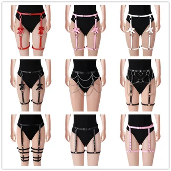 Body Harness Leather Metal Rivet Strap Garter Belt Stockings Women Steampunk Goth Adjust Sexy Lingerie Party Dance Rave Wear
Body Harness Leather Metal Rivet Strap Garter Belt Stockings Women Steampunk Goth Adjust Sexy Lingerie Party Dance Rave Wear