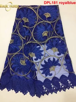 High Quality African Net Lace 2017 hot sale French tulle mesh Lace Fabric For dress 5yd/lot royal blue DPL-181
High Quality African Net Lace 2017 hot sale French tulle mesh Lace Fabric For dress 5yd/lot royal blue DPL-181