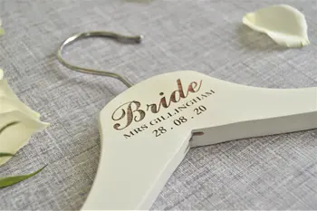 Personalized Bride Name Hanger Engraved Wood Hanger Bridal Shower Gift Custom Wedding Dress Hanger Wedding Gift
Personalized Bride Name Hanger Engraved Wood Hanger Bridal Shower Gift Custom Wedding Dress Hanger Wedding Gift