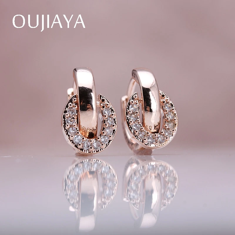 OUJIAYA hot sale Round 585 Rose Gold Dangle Earrings Women Natural Zircon Drop Earring Wedding Birthday Gift Jewelry A21
OUJIAYA hot sale Round 585 Rose Gold Dangle Earrings Women Natural Zircon Drop Earring Wedding Birthday Gift Jewelry A21