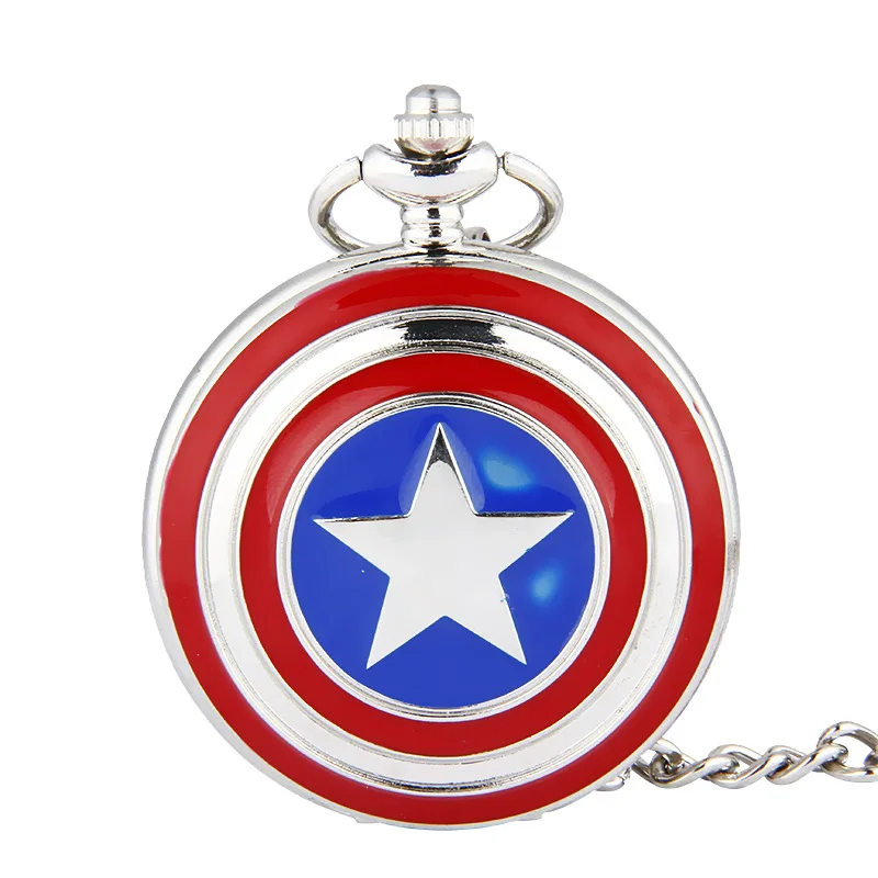 Marvel The Avengers 4 Deadpool Captain America Superman Homecing Spiderman Pocket Watch Action Figure Toys Keychain for Children
Marvel The Avengers 4 Deadpool Captain America Superman Homecing Spiderman Pocket Watch Action Figure Toys Keychain for Children