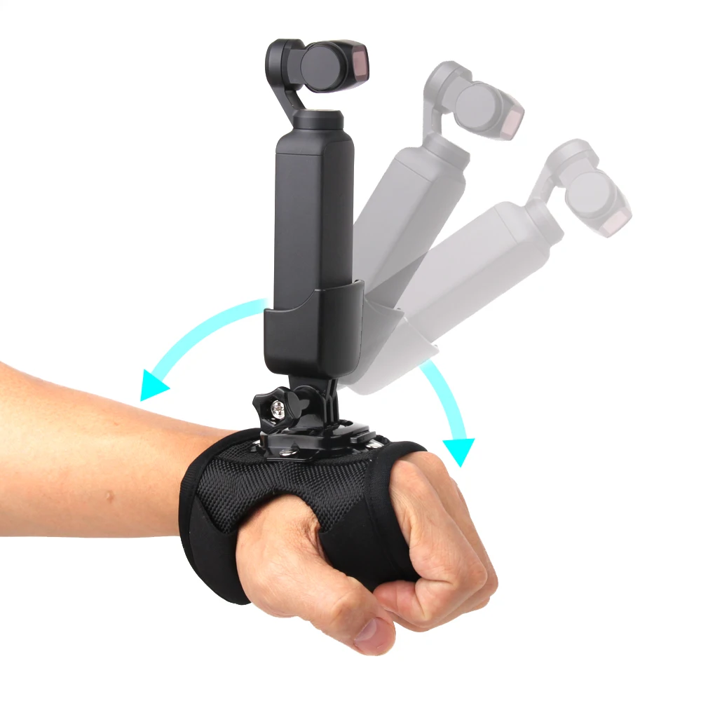 

Wrist Belt for Osmo Pocket 360 Degree Rotation Hand Strap Fixed Base Mount for DJI Osmo Pocket Expansion Kit Gopro Action Camera