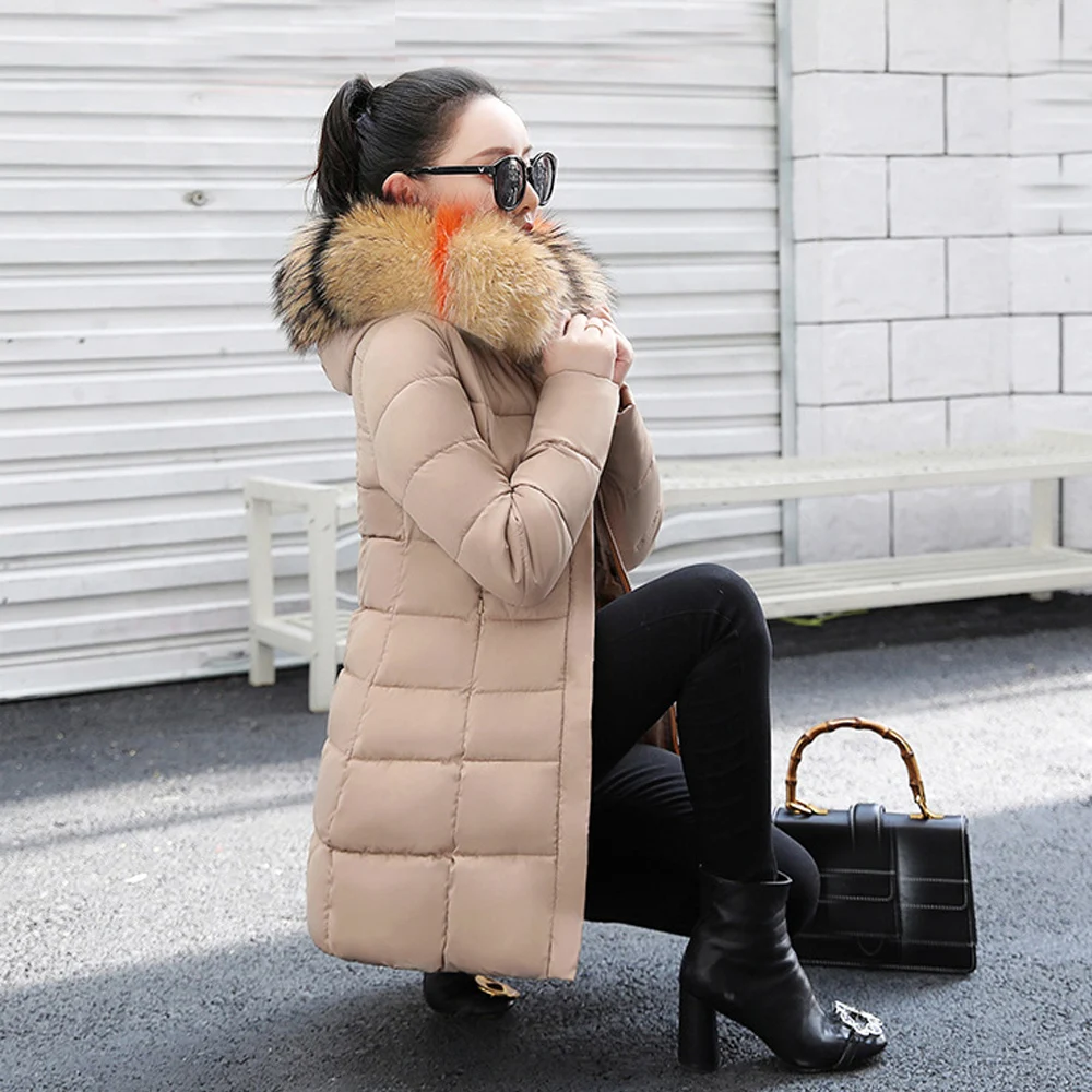 Fake fur collar down Parka Cotton padded Jacket Overcoat Thickened Large Size Fur Collar 6873
Fake fur collar down Parka Cotton padded Jacket Overcoat Thickened Large Size Fur Collar 6873
