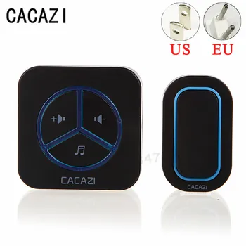2017 New Black/White LED Wireless Doorbell EU Plug in 48 Ring Chime Waterproof Door Bell Kit With 1 Push Button +2 Receivers
2017 New Black/White LED Wireless Doorbell EU Plug in 48 Ring Chime Waterproof Door Bell Kit With 1 Push Button +2 Receivers