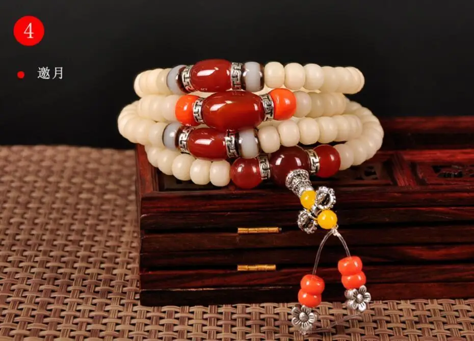 8mm108 Buddhist Prayer Bracelet Bodhi Root Pray Beads Hand Catenary Necklace
8mm108 Buddhist Prayer Bracelet Bodhi Root Pray Beads Hand Catenary Necklace
