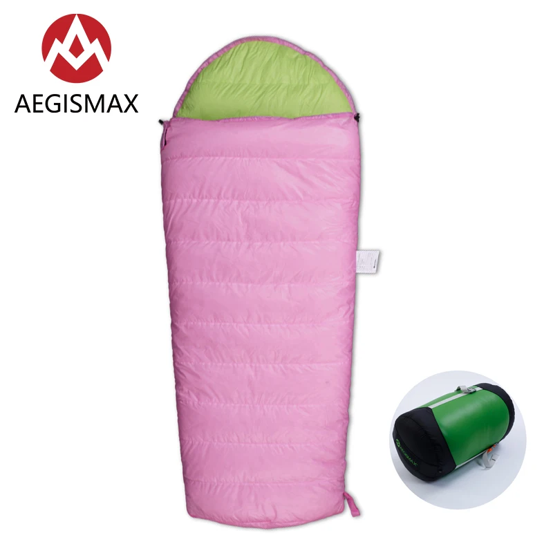 AEGISMAX KID600 Child Three Season 800FP White Goose Down Mummy Nylon Sleeping Bag
AEGISMAX KID600 Child Three Season 800FP White Goose Down Mummy Nylon Sleeping Bag