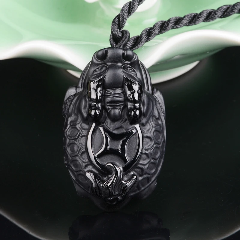 Belwide homecoming Wujin Obsidian dragon Turtle Pendant carved auspicious frosted Obsidian dragon hanging
Belwide homecoming Wujin Obsidian dragon Turtle Pendant carved auspicious frosted Obsidian dragon hanging