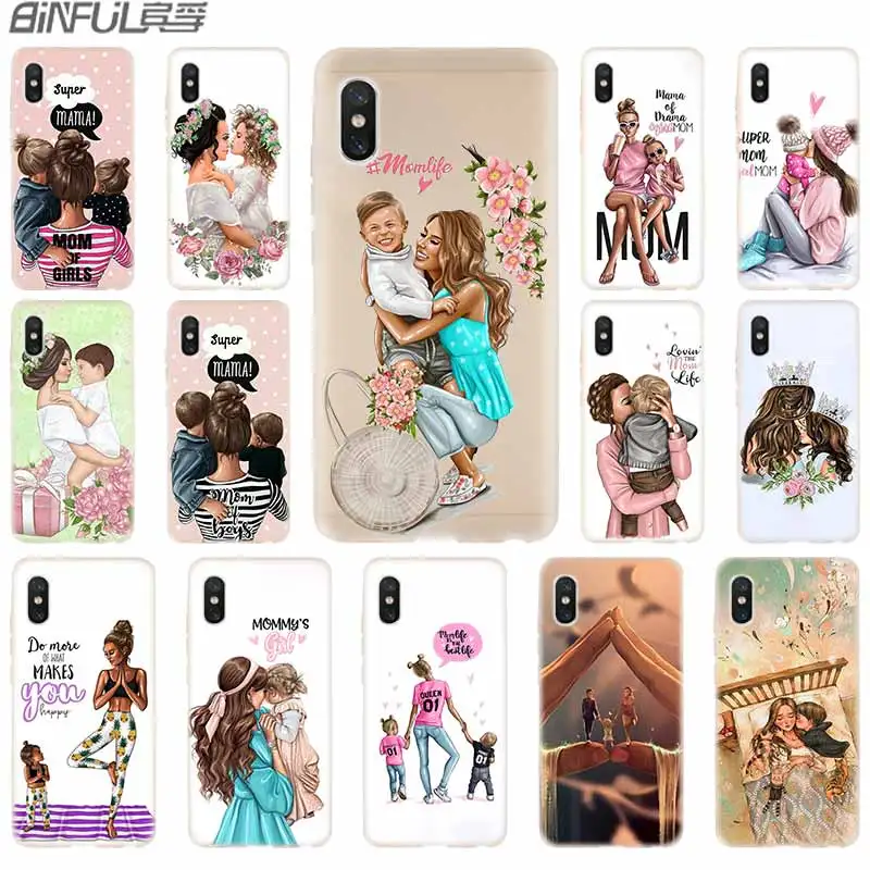 cover soft Silicone TPU Case For Xiaomi Mi 8 A2 A3 Lite 9 5X 6X F1 Mix 2s Max 3 Redmi Note7 pro Brown Hair Baby Mom Girl
cover soft Silicone TPU Case For Xiaomi Mi 8 A2 A3 Lite 9 5X 6X F1 Mix 2s Max 3 Redmi Note7 pro Brown Hair Baby Mom Girl
