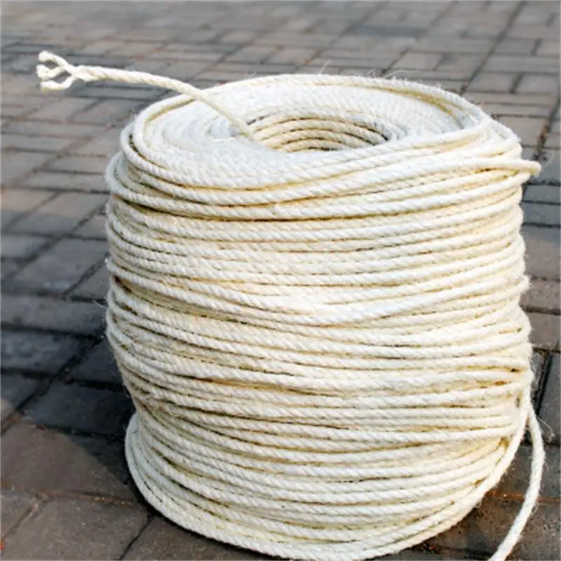 Sisal Rope for Cat Tree Cat Climbing Frame DIY cats scratching post toys making desk legs binding rope for cat sharpen claw
Sisal Rope for Cat Tree Cat Climbing Frame DIY cats scratching post toys making desk legs binding rope for cat sharpen claw