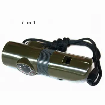 New Arrive 100 pcs 7 in 1 Emergency rescue Whistle Multifunctional Apito with LED Flashlight,Compass magnifer, Thermometer
New Arrive 100 pcs 7 in 1 Emergency rescue Whistle Multifunctional Apito with LED Flashlight,Compass magnifer, Thermometer